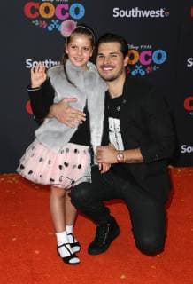 HOLLYWOOD CA NOVEMBER 8 Gleb Savchenko Olivia Savchenkova at The U S Premiere of Disney Pixar s Coco at the El Capitan Theatre in Hollywood California on November 8 2017 Copyright: xFayexSadoux