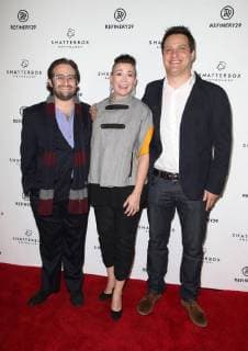 LOS ANGELES CA NOVEMBER 9 David Shapiro Amy Emmerich Michael A Pruss at the Los Angeles Premiere of Come Swim at the Landmark Theater in Los Angeles California on November 9 2017 Copyright: xFayexSadoux