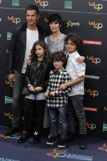 Delivery of theLos 40 Music Awards 2017 Photo Jose L Cuesta 261 Cordon Press Paz Vega with her family Cordon Press  J.xLuisxCuesta