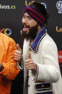 Delivery of theLos 40 Music Awards 2017 Photo Jose L Cuesta 261 Cordon Press Jared Leto of Thrty Second to Mars Cordon Press  J.xLuisxCuesta