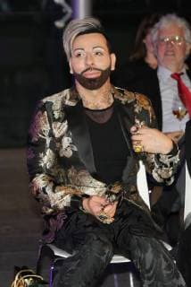 10 11 2017 Frankfurt at Main Fraport Arena Gala Talent Contest Fashion and Design Fashion designer Harald Glööckler