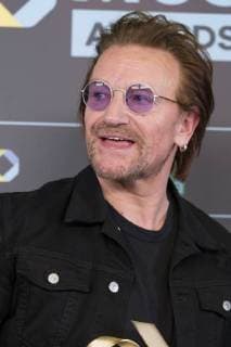 November 10, 2017 - Madrid, Spain - Bono of U2 attends the 40 Music Awards press room at WiZink Center on November 10, 2017 in Madrid, Spain. Madrid Spain  - ZUMAn230 20171110_zaa_n230_584 Copyright: xOscarxGonzalezx