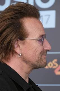 November 10, 2017 - Madrid, Spain - Bono of U2 attends the 40 Music Awards press room at WiZink Center on November 10, 2017 in Madrid, Spain. Madrid Spain  - ZUMAn230 20171110_zaa_n230_587 Copyright: xOscarxGonzalezx