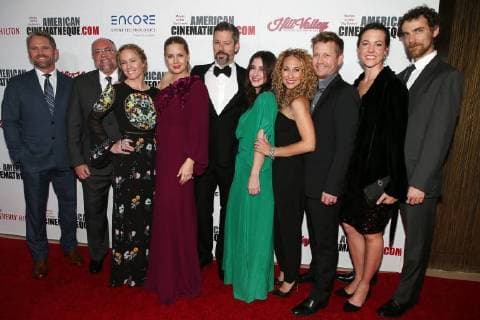 BEVERLY HILLS CA NOVEMBER 10 Amy Adams AnnaMarie Adams Eddie Adams Guests at American Cinematheque?s 2017 Award Show honoring Amy Adams at The Beverly Hilton Hotel in Beverly Hills California on November 10 2017 Copyright: xFayexSadoux