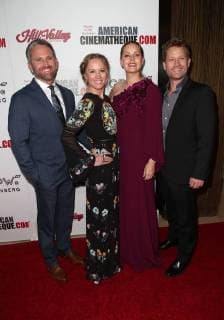 BEVERLY HILLS CA NOVEMBER 10 Amy Adams AnnaMarie Adams Eddie Adams at American Cinematheque?s 2017 Award Show honoring Amy Adams at The Beverly Hilton Hotel in Beverly Hills California on November 10 2017 Copyright: xFayexSadoux