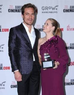 November 10, 2017 - Beverly Hills, CA, U.S. - 10 November 2017 - Beverly Hills, California - Michael Shannon, Amy Adams. 31st Annual American Cinematheque Awards Gala - Photo Op held at The Beverly Hilton Hotel in Beverly Hills. Photo Credit: AdMedia Beverly Hills U.S. - ZUMAa123 20171110_zaa_a123_045 Copyright: xBirdiexThompsonx
