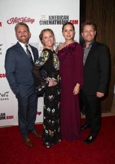 BEVERLY HILLS CA NOVEMBER 10 Amy Adams AnnaMarie Adams Eddie Adams at American Cinematheque?s 2017 Award Show honoring Amy Adams at The Beverly Hilton Hotel in Beverly Hills California on November 10 2017 Copyright: xFayexSadoux