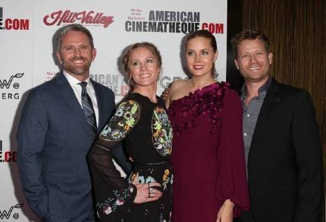 BEVERLY HILLS CA NOVEMBER 10 Amy Adams AnnaMarie Adams Eddie Adams at American Cinematheque?s 2017 Award Show honoring Amy Adams at The Beverly Hilton Hotel in Beverly Hills California on November 10 2017 Copyright: xFayexSadoux