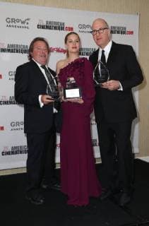 BEVERLY HILLS CA NOVEMBER 10 Richard Gelfond Amy Adams Greg Foster at American Cinematheque?s 2017 Award Show honoring Amy Adams at The Beverly Hilton Hotel in Beverly Hills California on November 10 2017 Copyright: xFayexSadoux