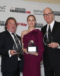 BEVERLY HILLS CA NOVEMBER 10 Richard Gelfond Amy Adams Greg Foster at American Cinematheque?s 2017 Award Show honoring Amy Adams at The Beverly Hilton Hotel in Beverly Hills California on November 10 2017 Copyright: xFayexSadoux