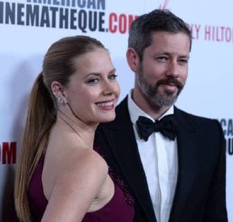 Actress Amy Adams and her husband Darren Le Gallo arrive for the 31st annual American Cinematheque Awards gala at the Beverly Hilton Hotel in Beverly Hills, California on November 10, 2017. Adams was honored as an extraordinary artist in the entertainment industry currently making a significant contribution to the art of the moving picture.  LAP2017111007 JIMxRUYMEN