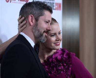 Actress Amy Adams and her husband Darren Le Gallo arrive for the 31st annual American Cinematheque Awards gala at the Beverly Hilton Hotel in Beverly Hills, California on November 10, 2017. Adams was honored as an extraordinary artist in the entertainment industry currently making a significant contribution to the art of the moving picture.  LAP2017111024 JIMxRUYMEN