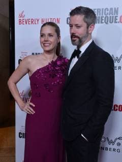 Actress Amy Adams and her husband Darren Le Gallo arrive for the 31st annual American Cinematheque Awards gala at the Beverly Hilton Hotel in Beverly Hills, California on November 10, 2017. Adams was honored as an extraordinary artist in the entertainment industry currently making a significant contribution to the art of the moving picture.  LAP2017111026 JIMxRUYMEN