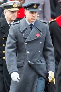 November 12, 2017 - London, London, UK - London, UK. PRINCE WILLIAM, DUKE OF CAMBRIDGE attends a Remembrance Day Ceremony at the Cenotaph war memorial in London, United Kingdom, on November 13, 2016 . Thousands of people honour the war dead by gathering at the iconic memorial to lay wreaths and observe two minutes silence. London UK  - ZUMAl94_ 20171112_zaf_l94_021 Copyright: xRayxTangx
