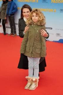 Katrin Wrobel and Daughter Louisa German premiere from Paddington 2 in Berlin at 12 11 2017 Premiere Paddington 2