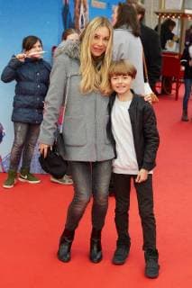 Xenia Seeberg and Son Philipp Elias German premiere from Paddington 2 in Berlin at 12 11 2017 Premiere Paddington 2