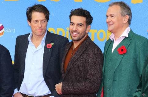 Hugh Grant Elyas MÕBarek Hugh Bonneville at the Film premiere Paddington 2 in Cinema Zoo Palace Zoopalast in the Hardenberg Street Berlin Copyright Imago Stick Celebrities GmbH Date 12 11 2017 Film Paddington 2