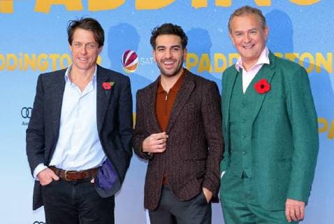 Hugh Grant Elyas MÕBarek Hugh Bonneville at the Film premiere Paddington 2 in Cinema Zoo Palace Zoopalast in the Hardenberg Street Berlin Copyright Imago Stick Celebrities GmbH Date 12 11 2017 Film Paddington 2