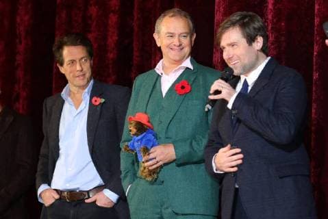 Hugh Grant Hugh Bonneville Director Paul King at the Film premiere Paddington 2 in Cinema Zoo Palace Zoopalast in the Hardenberg Street Berlin Copyright Imago Stick Celebrities GmbH Date 12 11 2017 Film Paddington 2