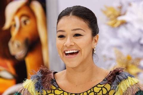 Gina Rodriguez at the Premiere of Sony Pictures Animation s The Star held at the Regency Village Theatre in Westwood, CA, November 12, 2017.  Copyright: xJosephxMartinezx 33475_028JM