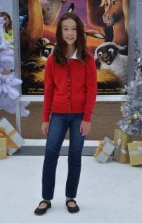 Actress Aubrey Anderson-Emmons attends the premiere of the animated motion picture The Star at the Regency Village Theatre in the Westwood section of Los Angeles on November 12, 2017. Storyline: A small but brave donkey and his animal friends become the unsung heroes of the first Christmas.  LAP20171121229 JIMxRUYMEN