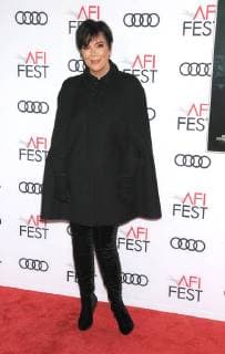 November 12, 2017 - Los Angeles, California, United States - November 12h 2017 - Los Angeles, California USA - Actress KRIS JENNER at The AFI Fest 2017 Premiere The Disaster Artist presented by Audi held at the TCL Chinese Theater, Hollywood, Los Angeles CA. Los Angeles United States - ZUMAf05_ 20171112_zaf_f05_050 Copyright: xPaulxFentonx