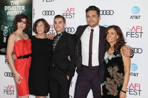 HOLLYWOOD CA NOVEMBER 12 Alison Brie Dave Franco James Franco and Betsy Franco at the AFI Fest 2017 Centerpiece Gala Presentation of The Disaster Artist on November 12 2017 at the TCL Chinese Theatre in Hollywood California Copyright: xFayexSadoux
