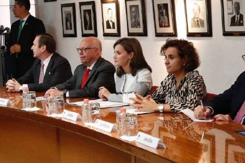 November 13, 2017 - Mexico, Spain - Queen Letizia of Spain talks with a volunteer during a visit by Queen Letizia of Spain to the facilities of the Mexican Red Cross on November 13, 2017 in Mexico City, Mexico. Mexico Spain  - ZUMAg15_ 20171113_zaf_g15_026 Copyright: xJackxAbuinx