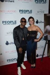 Usher Raymond IV and Kaily Smith attend the premiere of The Orchard s People You May Know at the Pacific Theatres The Grove on November 13, 2017 in Los Angeles, California USA 2017 The premiere of The Orchard s People You May Know at the Pacific Theatres The Grove in Los Angeles, California  Copyright: xMSUxStudiox