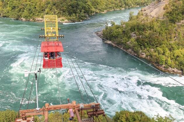 Cableway above Rapids Whirlpool Whirlpool Aero Car Niagara River Ontario Canada North America Copyright: imageBROKER/ManfredxSchmidt iblicq04594228.jpg