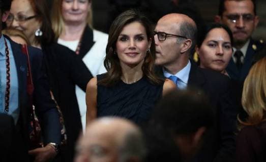 Bilder des Tages November 14, 2017 - EUM20171114NAC04.JPG.CIUDAD DE MEXICO President Presidente-EPN.- La reina de Espana, Letizia Ortiz, durante la ceremonia por la Official World Cancer Leaders Summit , el martes 14 de noviembre de 2017, en el Palacio de Mineria. Foto: Agencia EL UNIVERSAL EVZ  - ZUMAu78_ 20171114_zaf_u78_013 Copyright: xAlejandroxAcostax