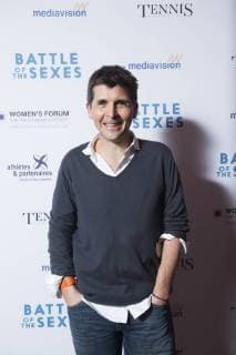 Thomas Sotto CELEBRITES Avant Premiere Battle of the Sexes Paris 14 11 2017 JBAutissier Panoramic 