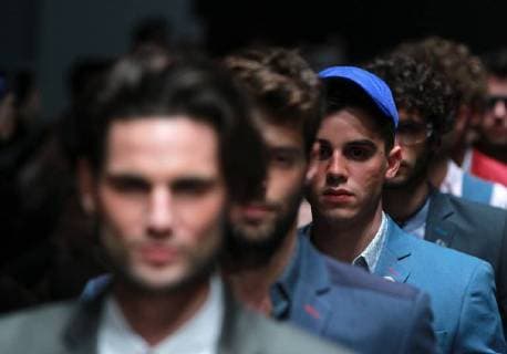 Models present creations of the Mexican designer Galo Bertin, from the collection Spring Summer 2018, during Mexico s Fashion Week, held from 12 to 17 November 2017, in Mexico City, Mexico, 14 November 2017. Mexico s Fashion Week !ACHTUNG: NUR REDAKTIONELLE NUTZUNG!  Copyright: xMarioxGuzmánx MEX40 20171115-636463241505211792