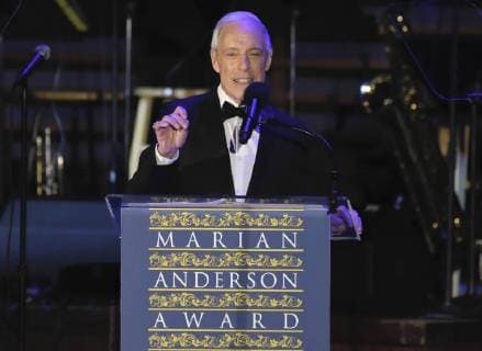 November 14, 2017 - Philadelphia, Pennsylvania, U.S - Philadelphia legendary DJ, JERRY BLAVAT, at the Marian Anderson Award Gala held at the Kimmel Center in Philadelphia PA The Marian Anderson Award was created to honor and celebrate world-renowned artists for their artistic work and talents, as well as their philanthropic contributions to society. It is named in memory of culture-changing vocalist and distinguished Philadelphian, Marian Anderson. Philadelphia U.S. - ZUMArf1_ 20171114_zaf_rf1_013 Copyright: xRickyxFitchettx