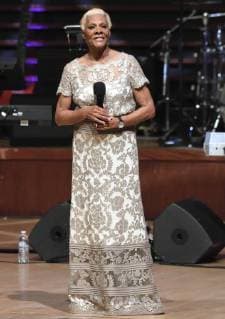 November 14, 2017 - Philadelphia, Pennsylvania, U.S - Honoree, DIONNE WARWICK, speaking at the Marian Anderson Award Gala held at the Kimmel Center in Philadelphia PA The Marian Anderson Award was created to honor and celebrate world-renowned artists for their artistic work and talents, as well as their philanthropic contributions to society. It is named in memory of culture-changing vocalist and distinguished Philadelphian, Marian Anderson. Philadelphia U.S. - ZUMArf1_ 20171114_zaf_rf1_031 Copyright: xRickyxFitchettx