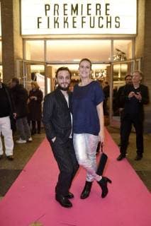 Franz Rogowski and Sara Lisa Volm at the Premiere the Cinema Fikkefuchs in Cinema International Berlin 14 11 2017 Foto:xF.xKernx xFuturexImage