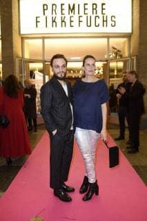 Franz Rogowski and Sara Lisa Volm at the Premiere the Cinema Fikkefuchs in Cinema International Berlin 14 11 2017 Foto:xF.xKernx xFuturexImage