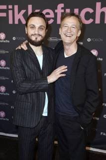Franz Rogowski and Jan Henrik Stahlberg at the Premiere the Cinema Fikkefuchs in Cinema International Berlin 14 11 2017 Foto:xF.xKernx xFuturexImage