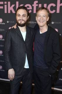 Franz Rogowski and Jan Henrik Stahlberg at the Premiere the Cinema Fikkefuchs in Cinema International Berlin 14 11 2017 Foto:xF.xKernx xFuturexImage