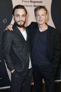 Franz Rogowski and Jan Henrik Stahlberg at the Premiere the Cinema Fikkefuchs in Cinema International Berlin 14 11 2017 Foto:xF.xKernx xFuturexImage