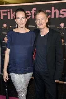 Sara Lisa Volm and Jan Henrik Stahlberg at the Premiere the Cinema Fikkefuchs in Cinema International Berlin 14 11 2017 Foto:xF.xKernx xFuturexImage