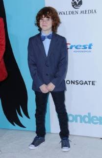 November 14, 2017 - Westwood, CA, U.S. - 14 November 2017 - Westwood, California - Kyle Breitkopf. Wonder Los Angeles Premiere held at The Regency Village Theater in Westwood. Photo Credit: AdMedia Westwood U.S. - ZUMAa123 20171114_zaa_a123_418 Copyright: xBirdiexThompsonx