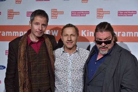 Actor Matthias Bundschuh Richy Mueller and Armin Rohde , at 14 11 2017 in Cologne to award Ceremony the 27 Cinema program price NRW