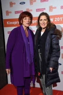 Film producer Regina Ziegler l r and Petra Mueller Film Foundation NRW , at 14 11 2017 in Cologne to award Ceremony the 27 Cinema program price NRW