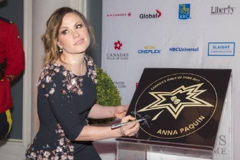 November 15, 2017 - Toronto, Ontario, Canada - Anna Paquin attends the 2017 Canada s Walk of Fame at The Liberty Grand on November 15, 2017 in Toronto, Canada Toronto Canada - ZUMAm154 20171115_zap_m154_006 Copyright: xAngelxMarchinix