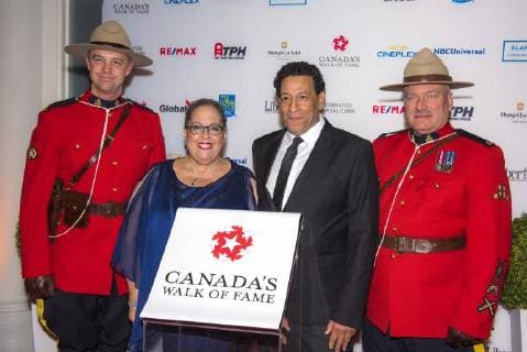 November 15, 2017 - Toronto, Ontario, Canada - Sydney Parris and Dawn Millington attends the 2017 Canada s Walk of Fame at The Liberty Grand on November 15, 2017 in Toronto, Canada, accepting for inductee Viola Desmond Toronto Canada - ZUMAm154 20171115_zap_m154_018 Copyright: xAngelxMarchinix