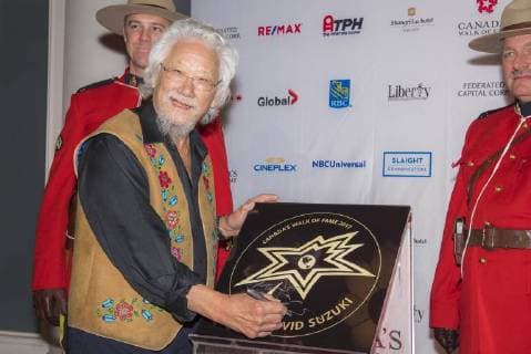 November 15, 2017 - Toronto, Ontario, Canada - David Suzuki attends the 2017 Canada s Walk of Fame at The Liberty Grand on November 15, 2017 in Toronto, Canada Toronto Canada - ZUMAm154 20171115_zap_m154_021 Copyright: xAngelxMarchinix