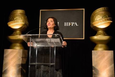 November 15, 2017 - West Hollywood, California, U.S. - MEHER TATA, President, at the s and InStyle s Celebration of the 2018 Golden Globe Awards Season and the Unveiling of the Golden Globe Ambassador. West Hollywood U.S. - ZUMAz03_ 20171115_shd_z03_154 Copyright: xHFPAx