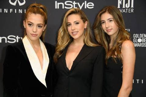 November 15, 2017 - West Hollywood, California, U.S. - SISTINE STALLONE, SCARLET STALLONE and SOPHIA STALLONE at the s and InStyle s Celebration of the 2018 Golden Globe Awards Season and the Unveiling of the Golden Globe Ambassador. West Hollywood U.S. - ZUMAz03_ 20171115_shd_z03_212 Copyright: xHFPAx