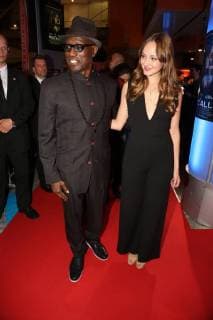 Cinema Premiere The Recall Vienna Millennium City 15 11 2017 Wesley Snipes Laura Bilgeri